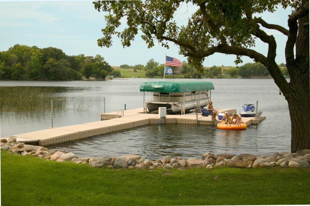 custom boat dock